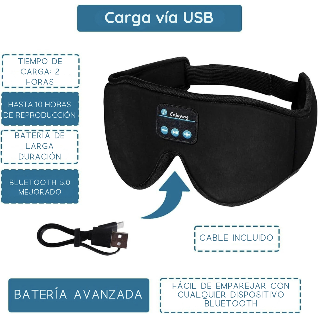 Antifaz Sonoro para Dormir